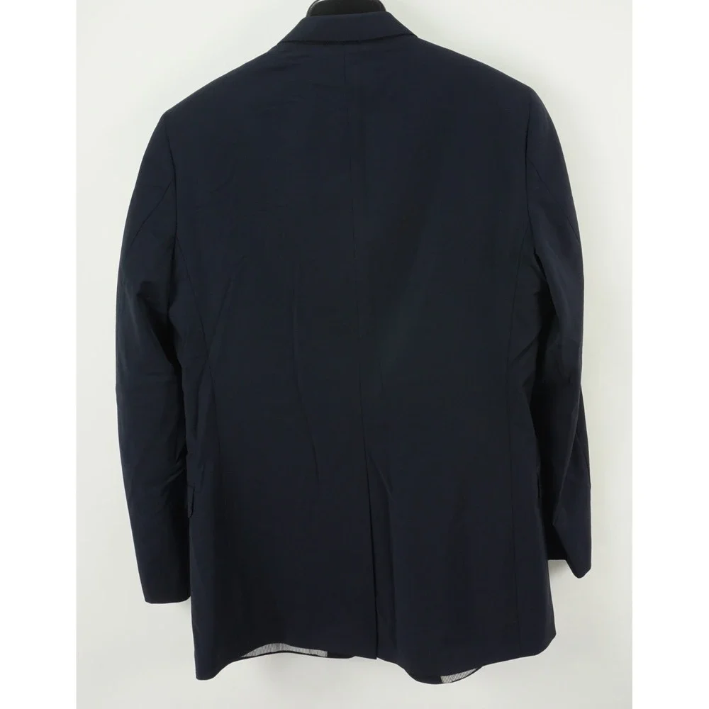 Brooks Brothers Explorer Fitzgerald Mens 41L Navy Blue Performance Jersey Blazer